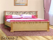 Кровать с элементами ковки «Беляна-2»