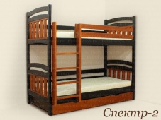 Двухъярусная кровать для взрослых и детей «Спектр-2»