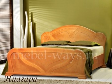 Кровать из цельного массива «Ниагара»