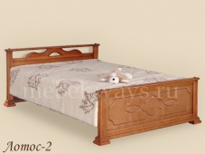 2-спальная кровать с матрасом «Лотос-2»