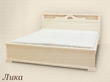 Двуспальная кровать от производителя «Лика»