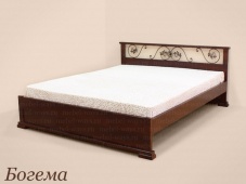 Двуспальная кровать с ковкой «Богема»