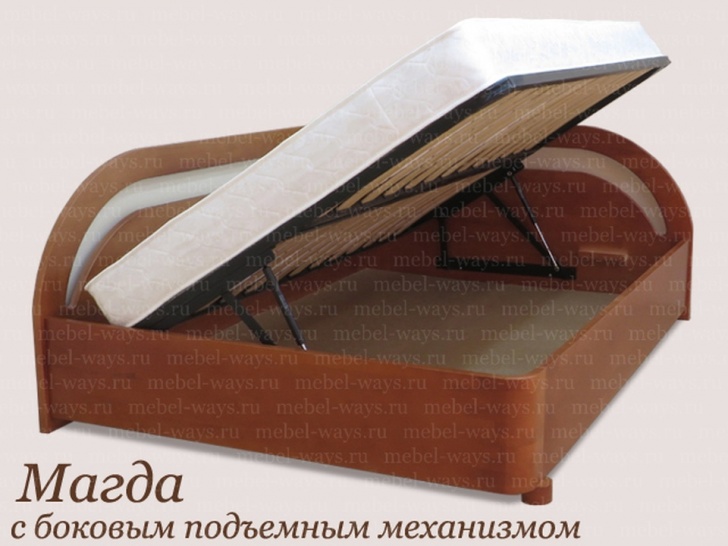 Двуспальная кровать с подъемным механизмом «Магда»