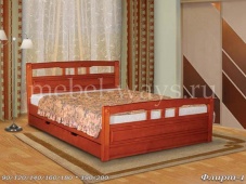 Двуспальная кровать с ящиками «Флирт 1»