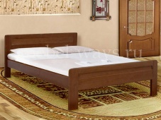 Деревянная двуспальная кровать от производителя «Калинка-4»