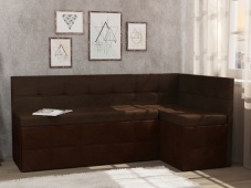 Коричневый угловой диван «Грета – 7»