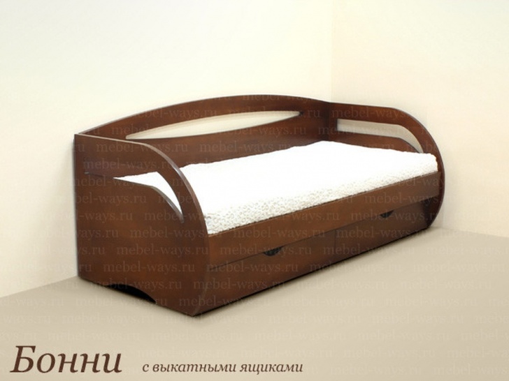 Диван кровать с ящиками для белья «Бонни»