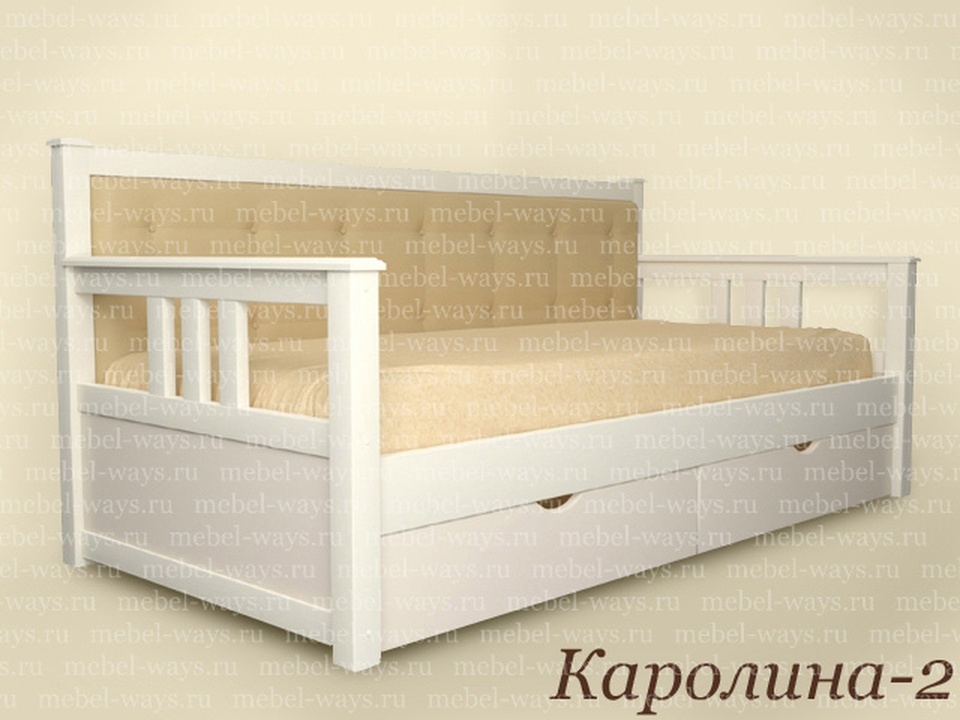 Askona кровать с ящиками