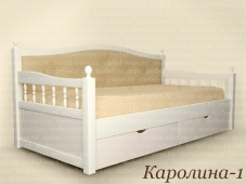 Подростковая кровать из сосны «Каролина-1»