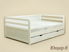 Односпальная кровать из массива сосны «Юниор-8»