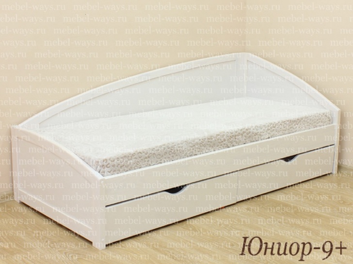 Угловой диван кровать с правым углом «Юниор-9 плюс»