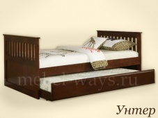 Кровать с выкатным спальным местом «Унтер»