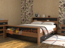 Кровать с полками в изголовье «Августина-2»