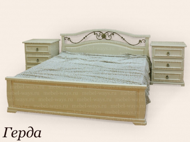 Кровать с тумбами «Герда»