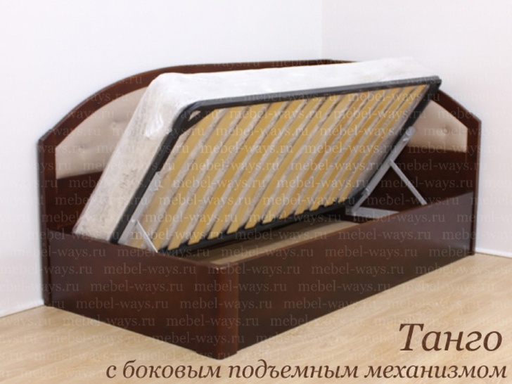 Кровать с боковым подъемным механизмом «Танго»