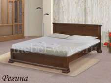 Недорогая кровать из дерева «Регина»