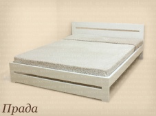 Деревянная односпальная кровать 90х200 «Прада»