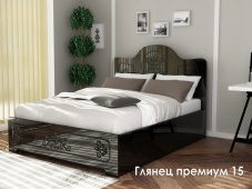 Шикарная кровать МДФ «Глянец Премиум – 15»