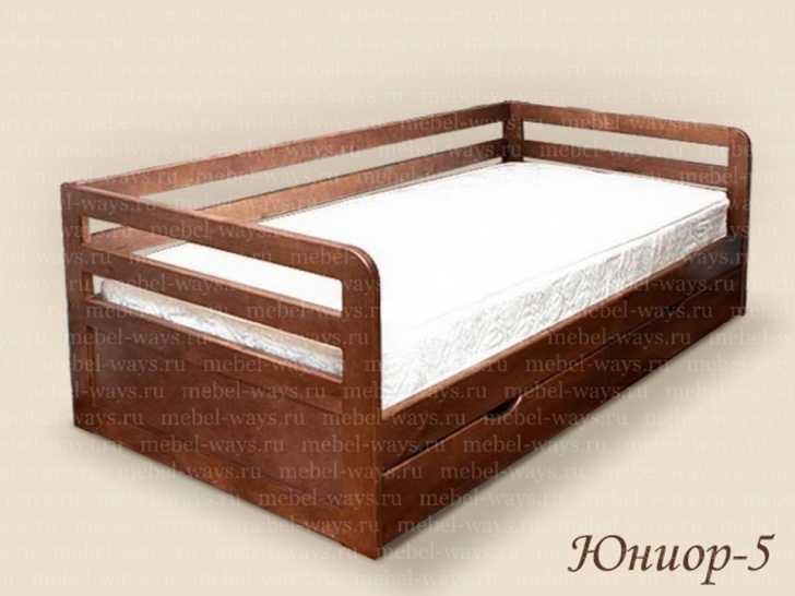 Односпальная кровать для мальчика «Юниор-5»